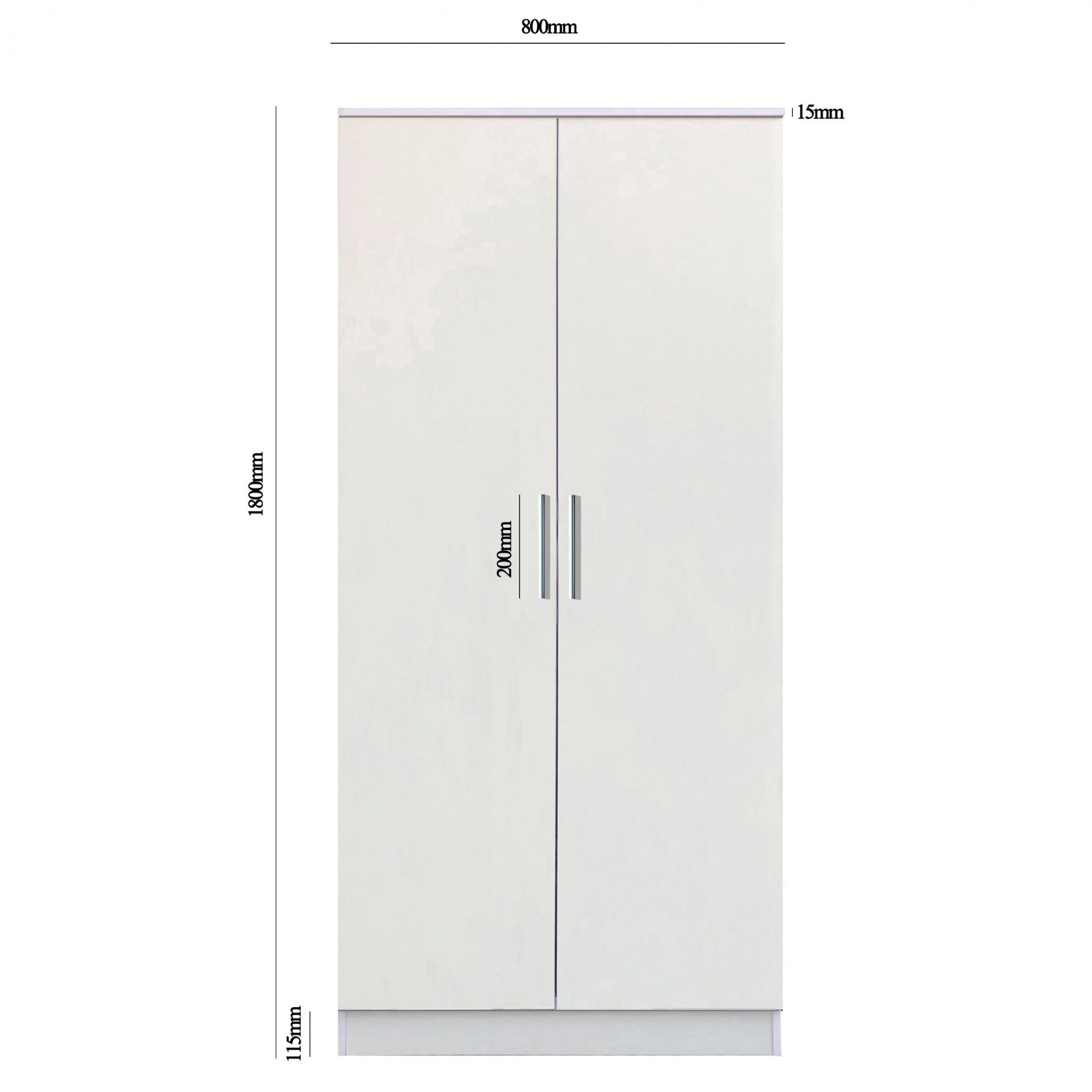 Roupeiro Space (2 Portas)