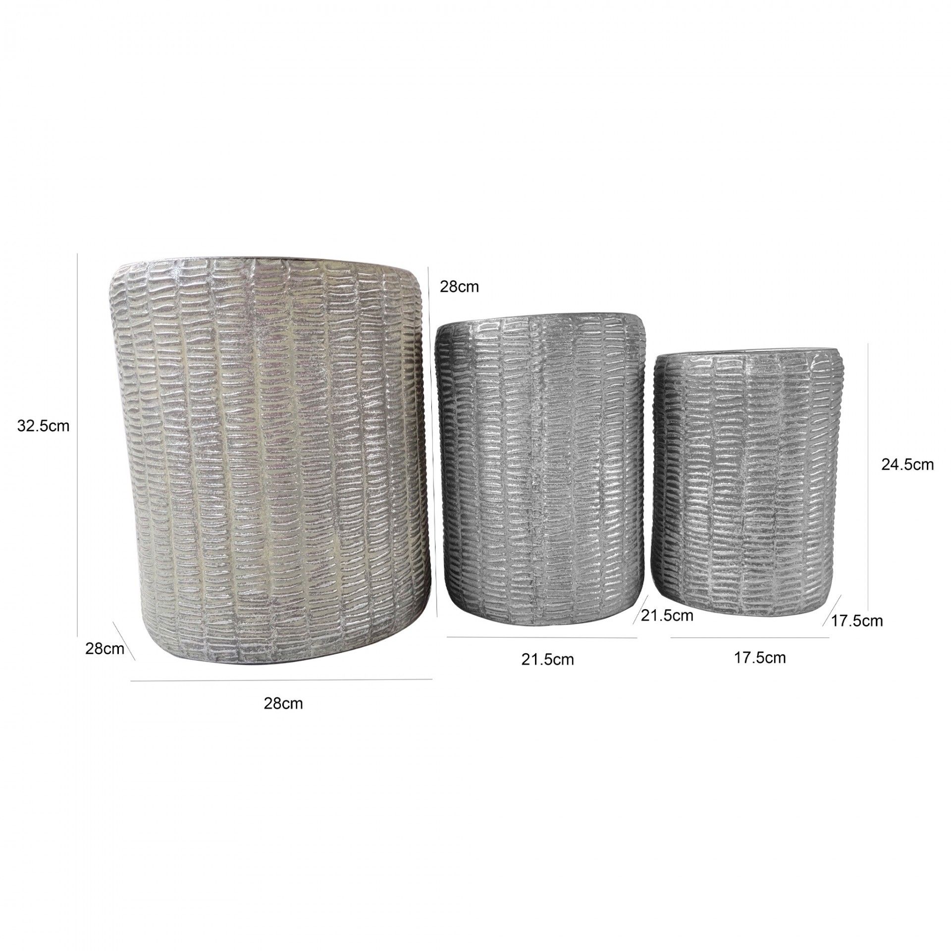 Vaso Metal Pauline Antique