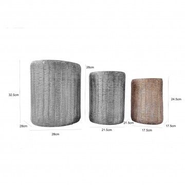 Vaso Metal Pauline Antique Vaso Metal Pauline Antique