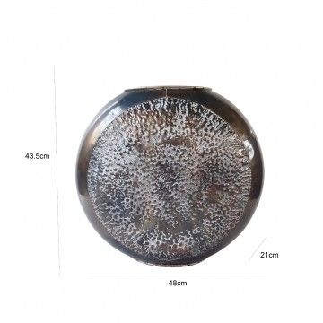 Vaso Metal Paloma Antique