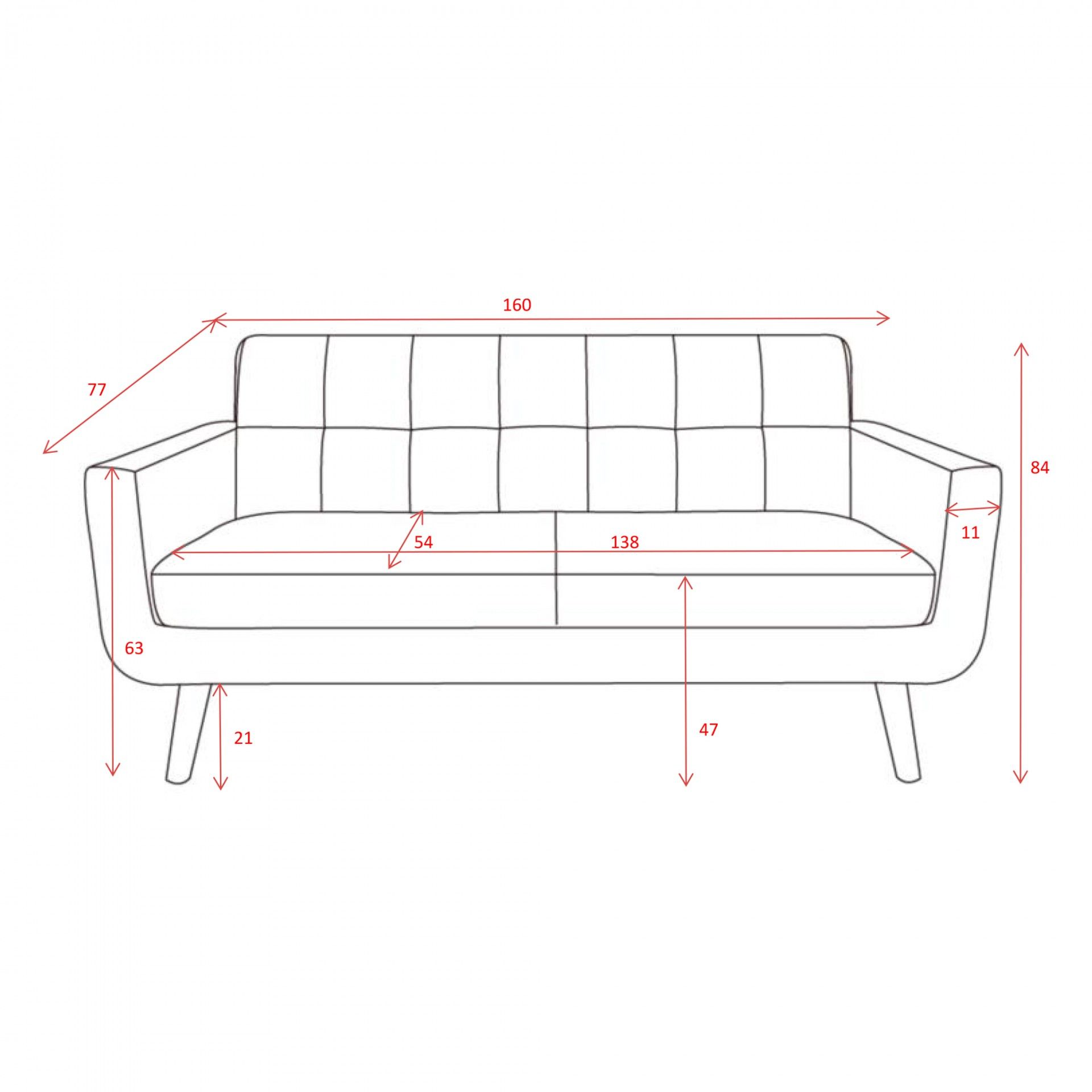 Sofá 2 Lugares Solvang