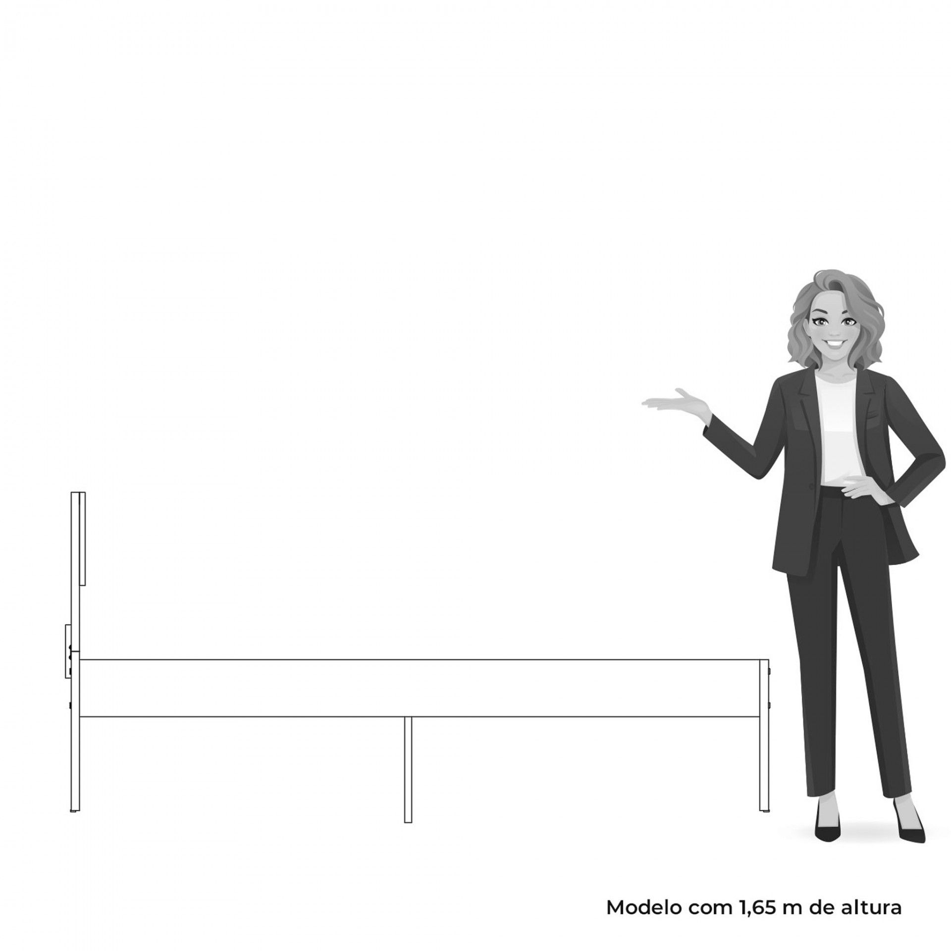 Cama de Solteiro Evo