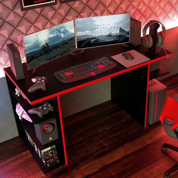 Secretária Gaming Ghost Secretária Gaming Ghost