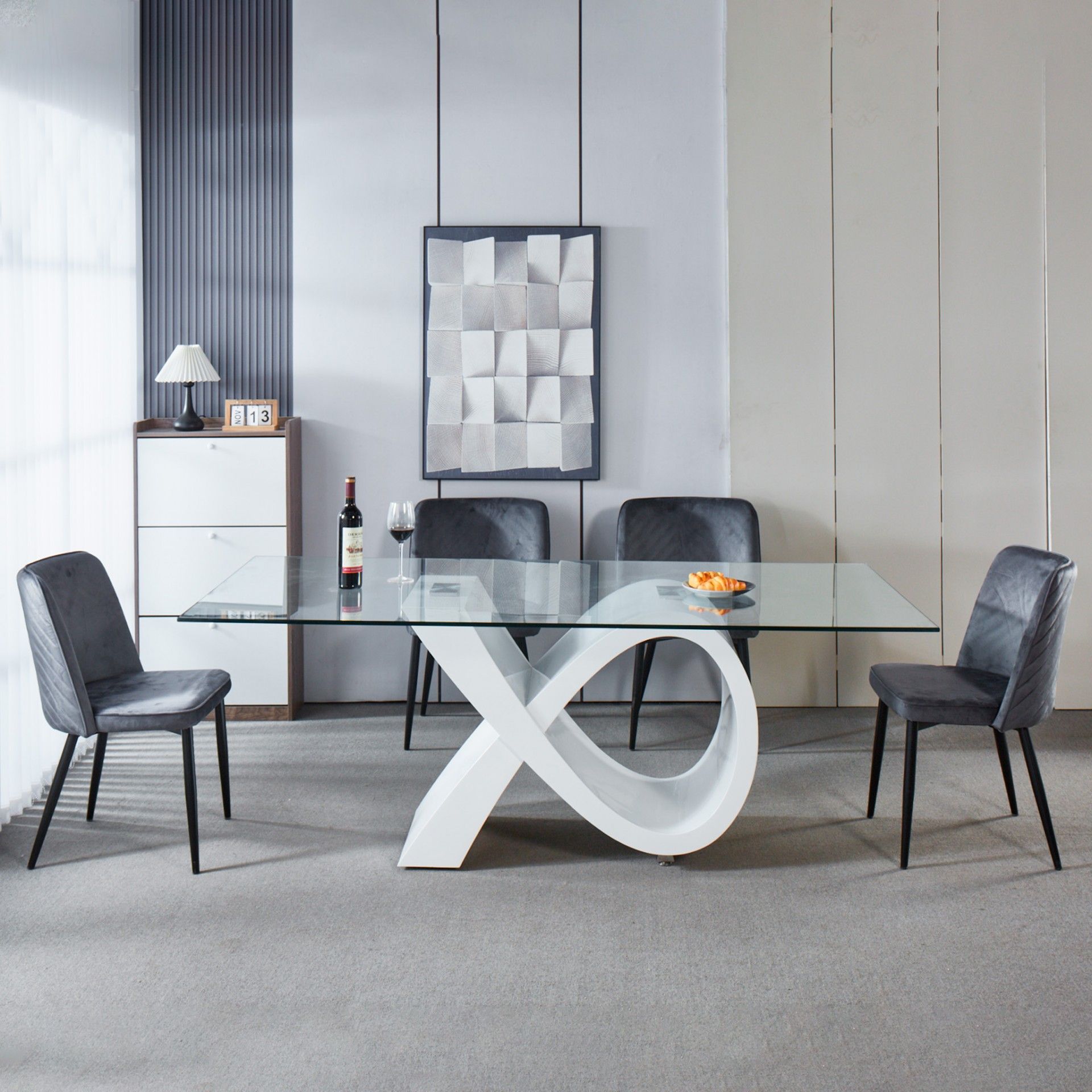 Mesa Retangular New Bari