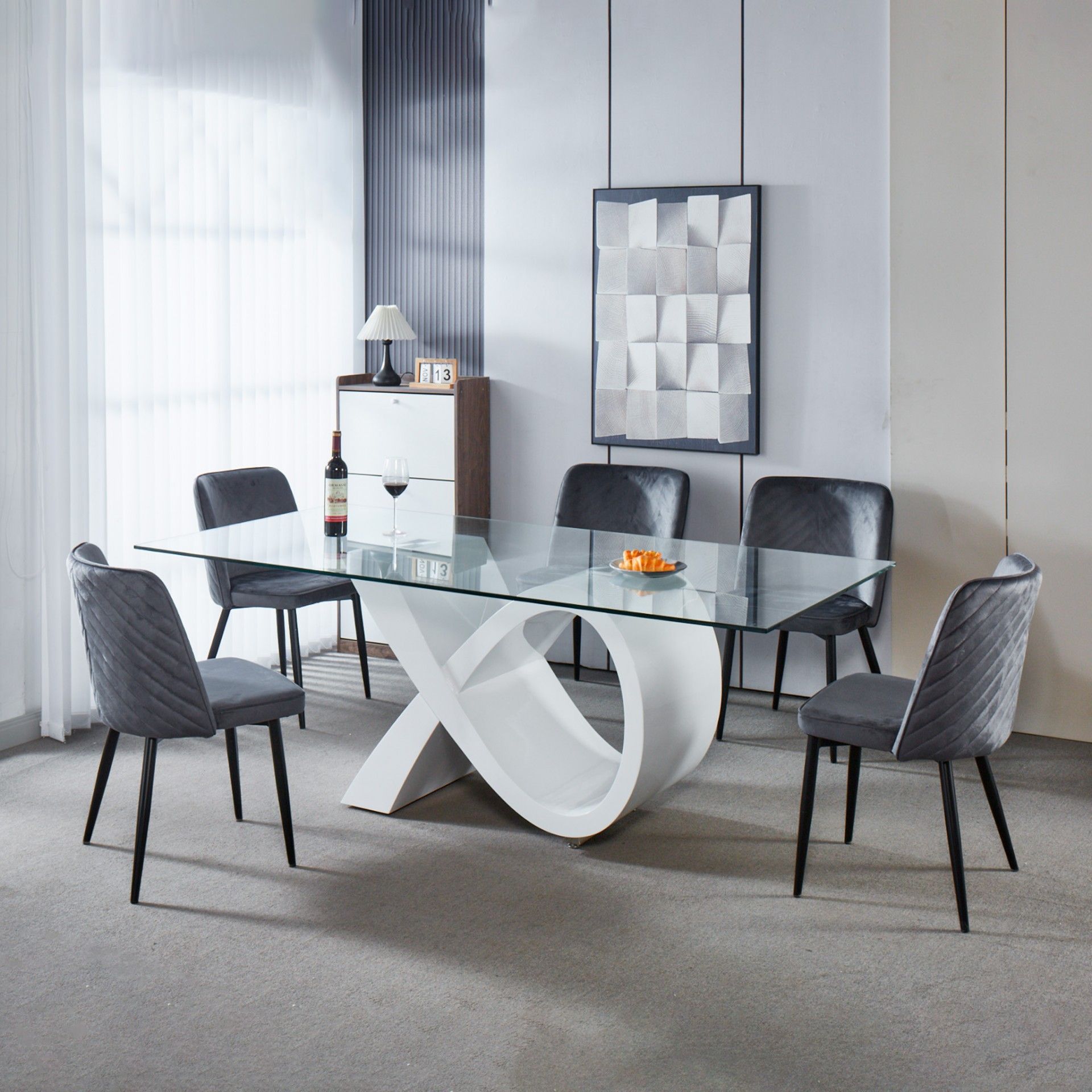 Mesa Retangular New Bari