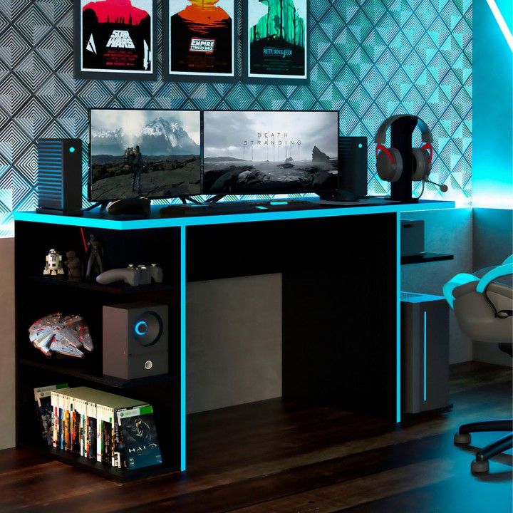 Secretária Gaming Ghost Secretária Gaming Ghost