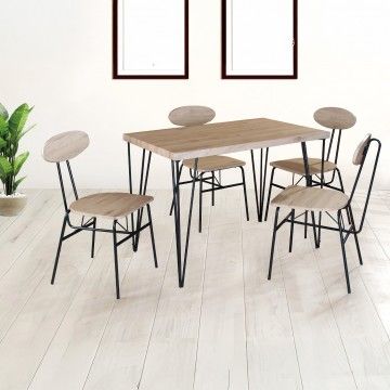 Mesa Madrid con 4 Sillas Mesa Madrid con 4 Sillas