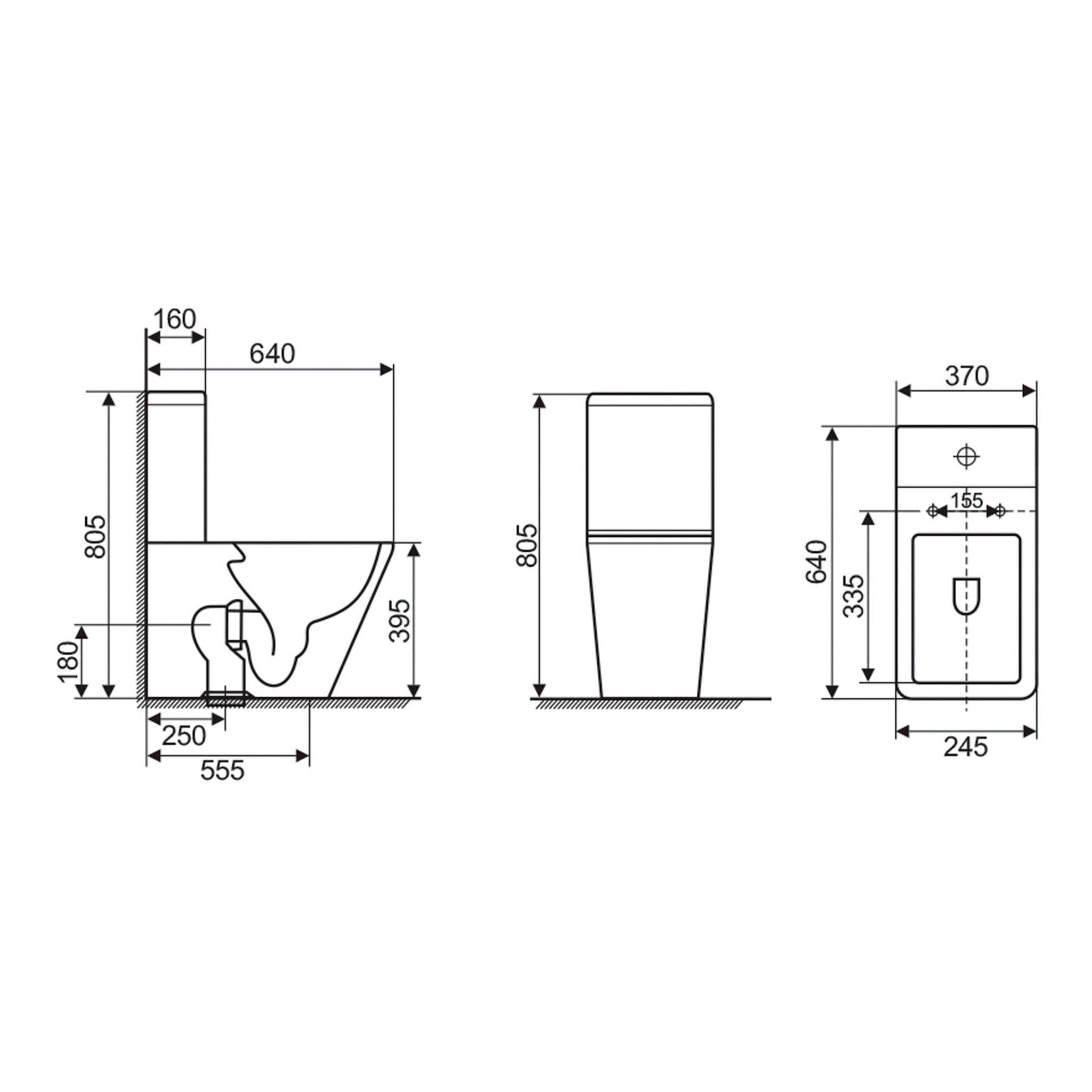 Sanita Monza com Tampo Soft Close