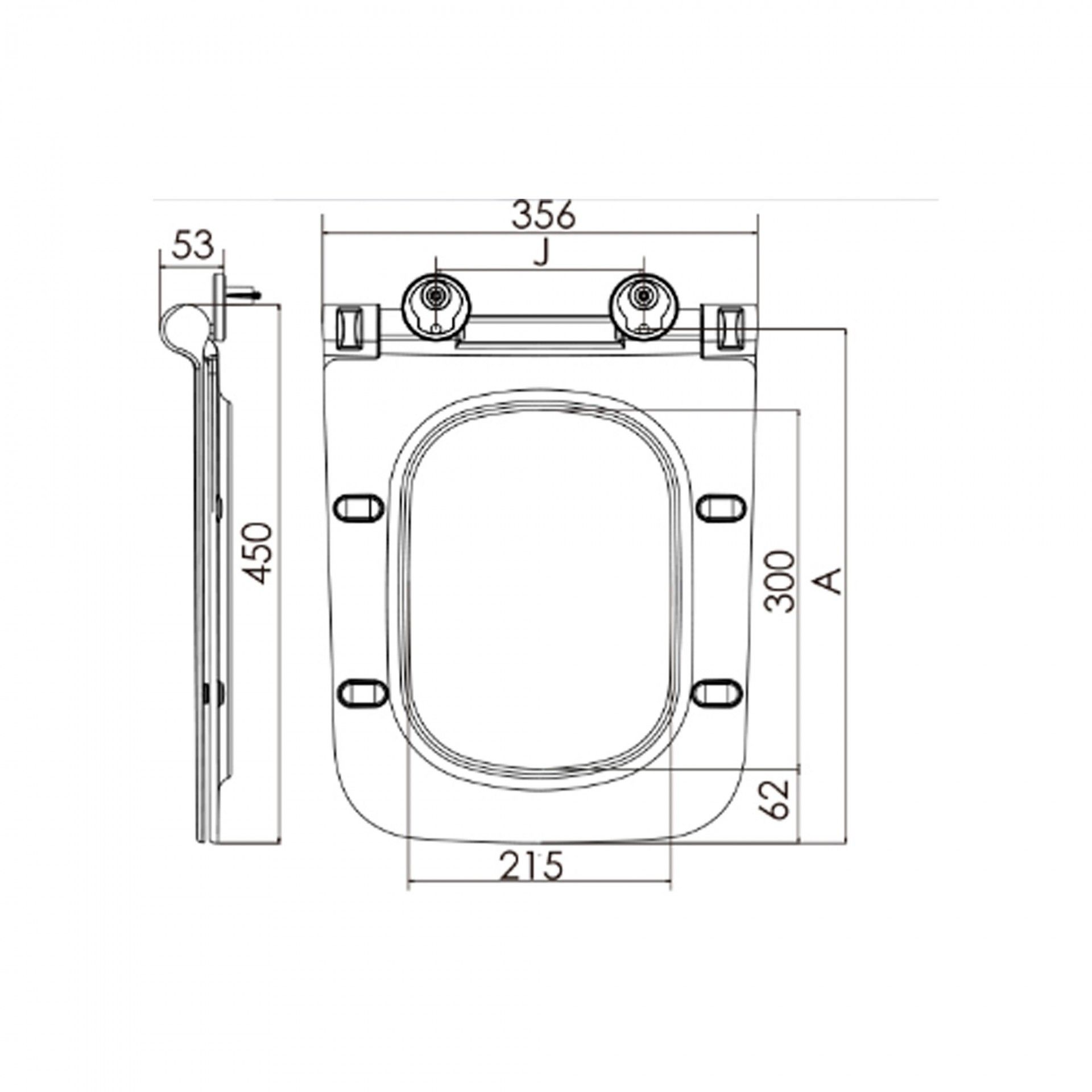 Tampo de Sanita Monza Soft Close