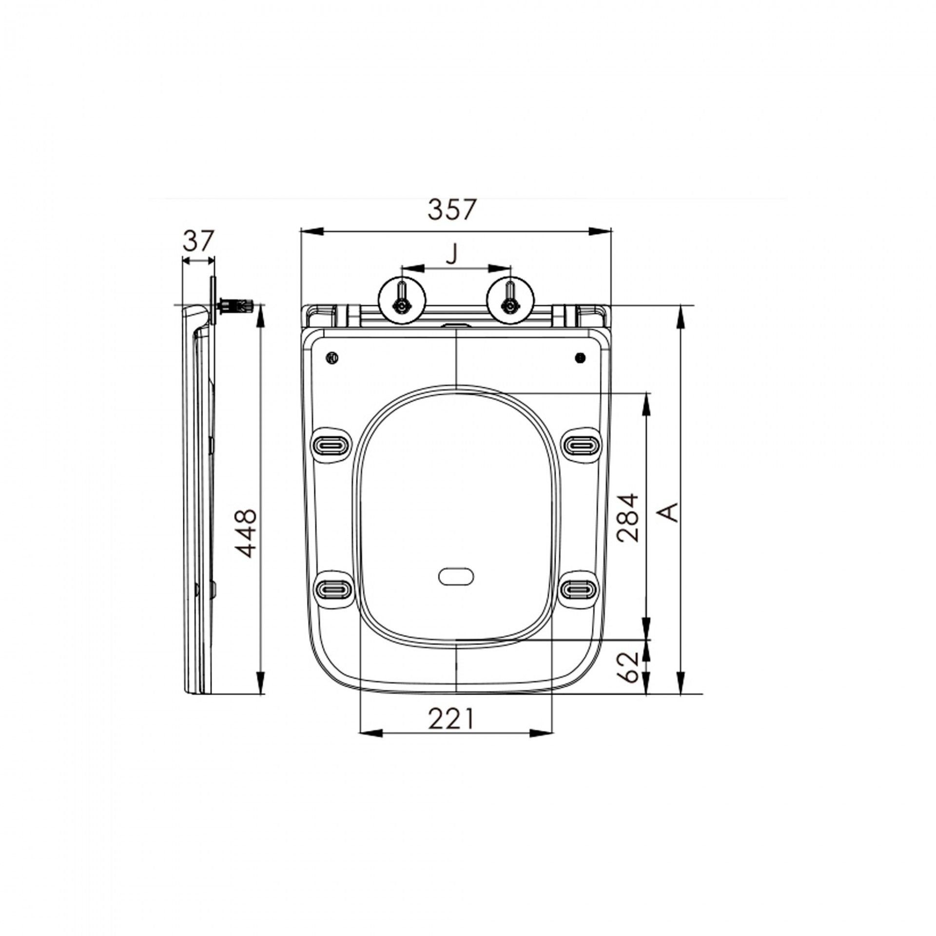 Tampo de Sanita Monza Soft Close