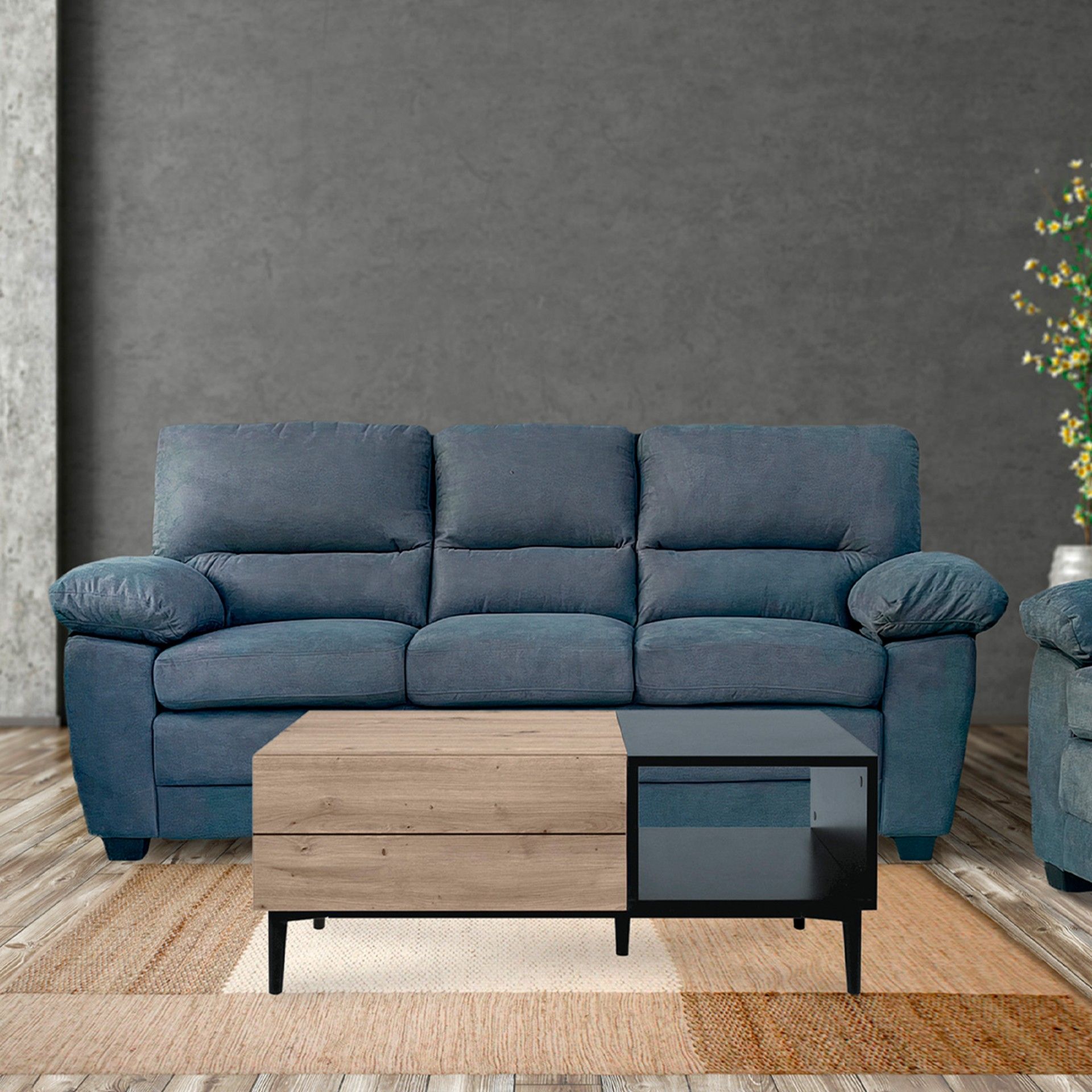 Sofá 3 Lugares Brandford