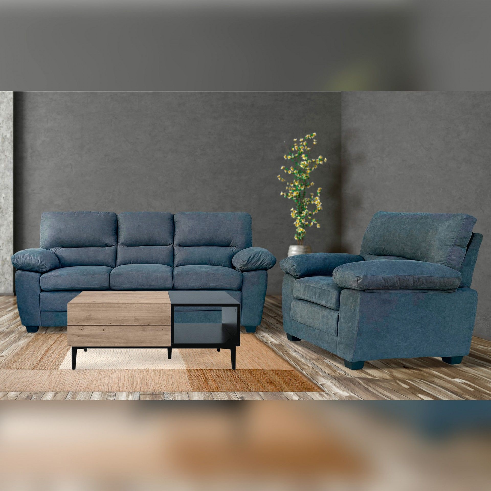 Sofá 1 Lugar Brandford