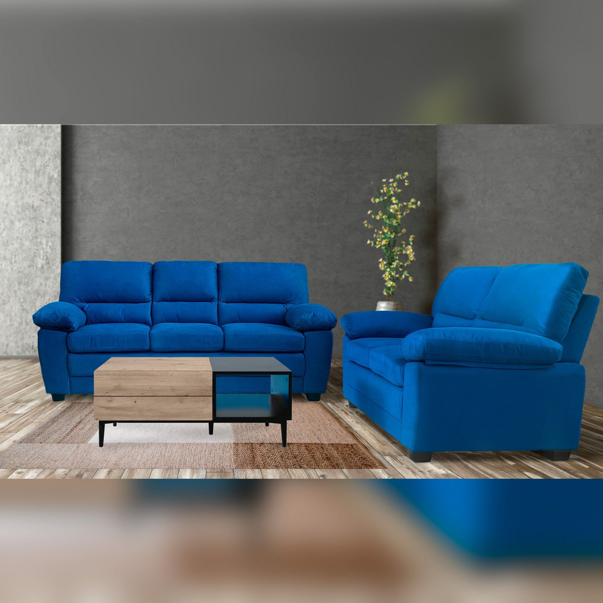 Sofá 3 Lugares Brandford