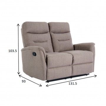 Sofá Relax Bufallo 2 Lugares Sofá Relax Bufallo 2 Lugares