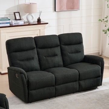 Sofá Relax Bufallo 3 Lugares Sofá Relax Bufallo 3 Lugares