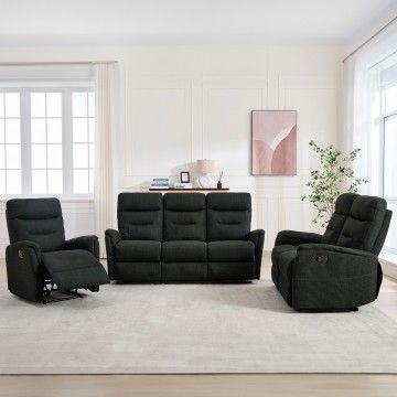 Sofá Relax Bufallo 3 Lugares Sofá Relax Bufallo 3 Lugares