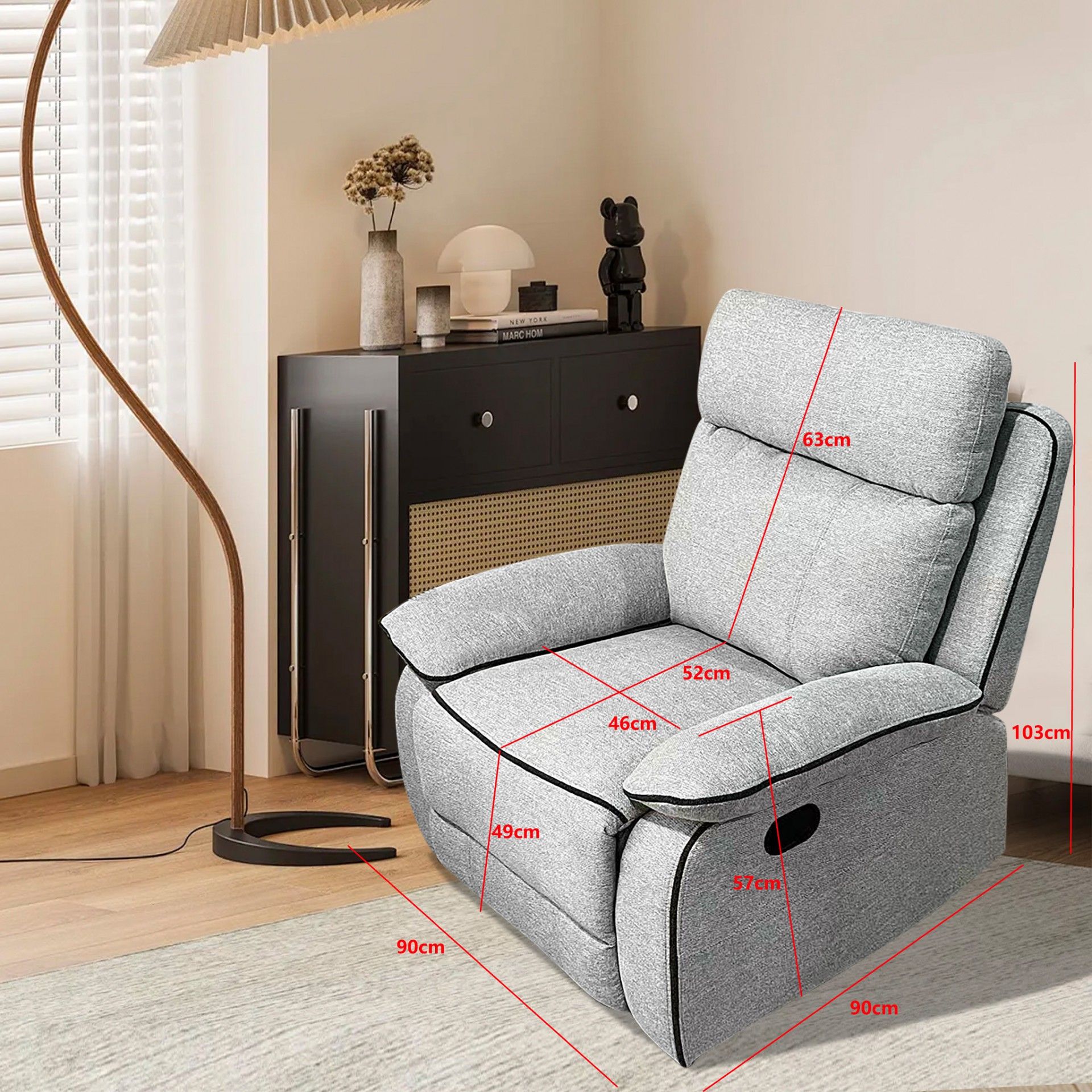 Sofá Relax 1 Lugar Illinois