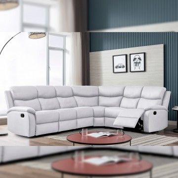 Sofá de Canto com Relax Indianapolis Sofá de Canto com Relax Indianapolis