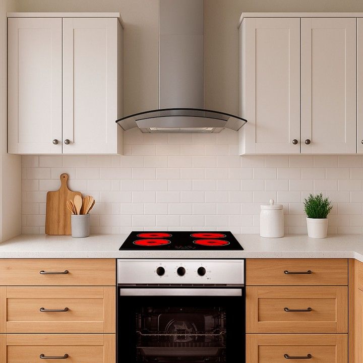 Placa Vitrocerâmica Allkitchen Prime 60cm Placa Vitrocerâmica Allkitchen Prime 60cm