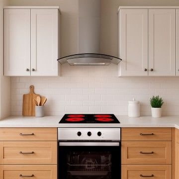 Placa Vitrocerâmica Allkitchen Prime 60cm Placa Vitrocerâmica Allkitchen Prime 60cm