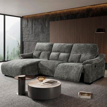 Chaise Longue Minnesota com Relax Esquerda Chaise Longue Minnesota com Relax Esquerda