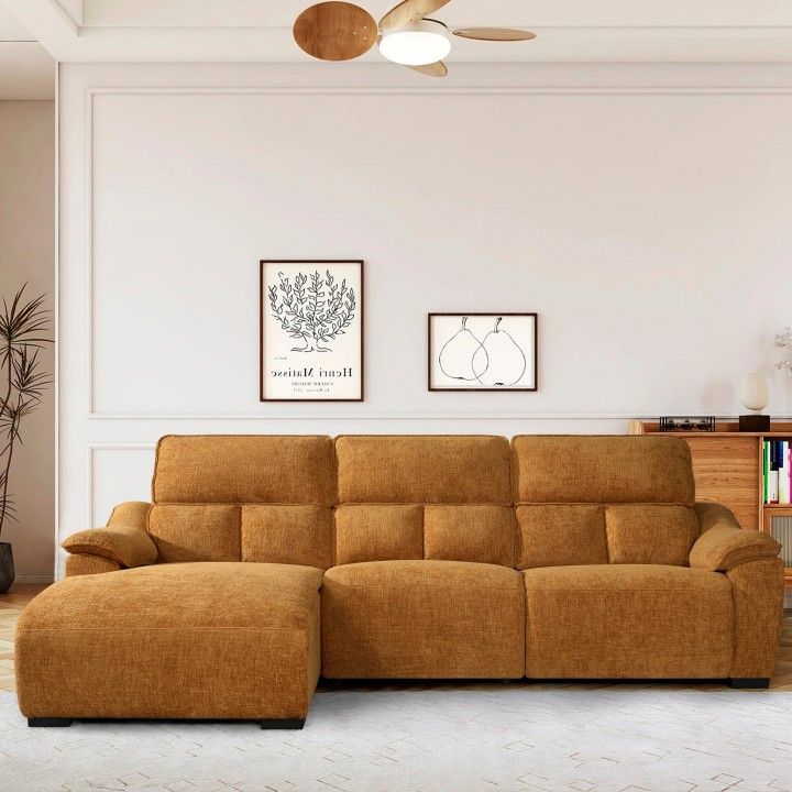 Chaise Longue Minnesota com Relax Esquerda Chaise Longue Minnesota com Relax Esquerda