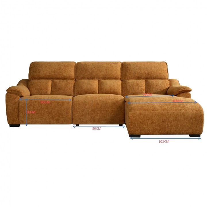 Chaise Longue Minnesota com Relax Esquerda Chaise Longue Minnesota com Relax Esquerda
