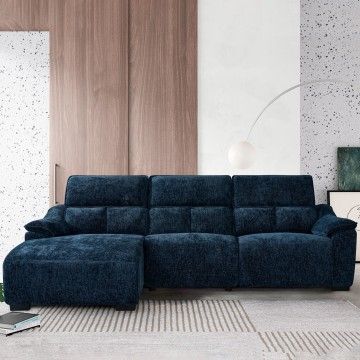 Chaise Longue Minnesota com Relax Esquerda Chaise Longue Minnesota com Relax Esquerda