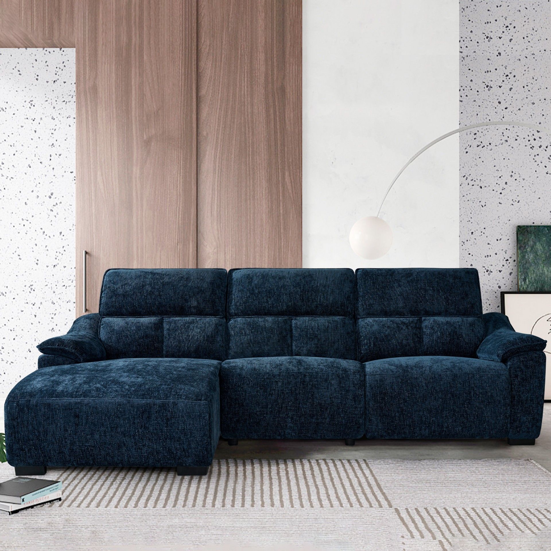 Chaise Longue Minnesota com Relax Esquerda