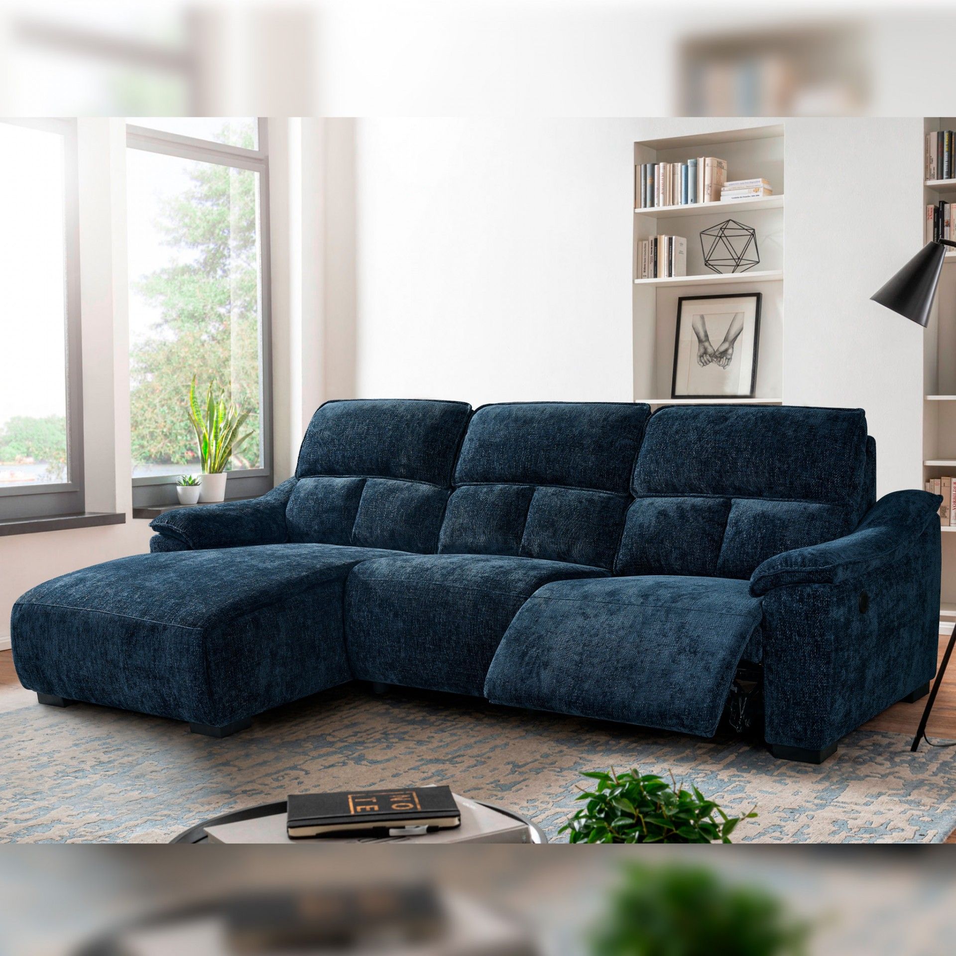 Chaise Longue Minnesota com Relax Esquerda