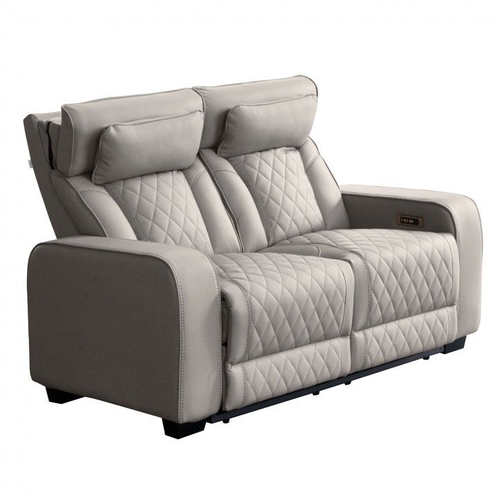 Sofá 2 Lugares Utah com 2 Relax Elétricos Sofá 2 Lugares Utah com 2 Relax Elétricos