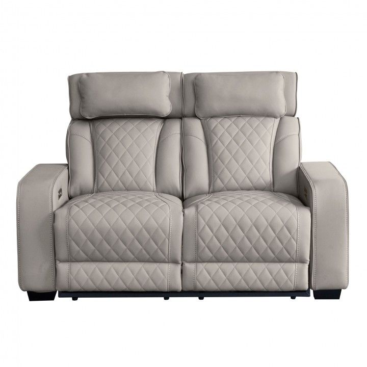 Sofá 2 Lugares Utah com 2 Relax Elétricos Sofá 2 Lugares Utah com 2 Relax Elétricos