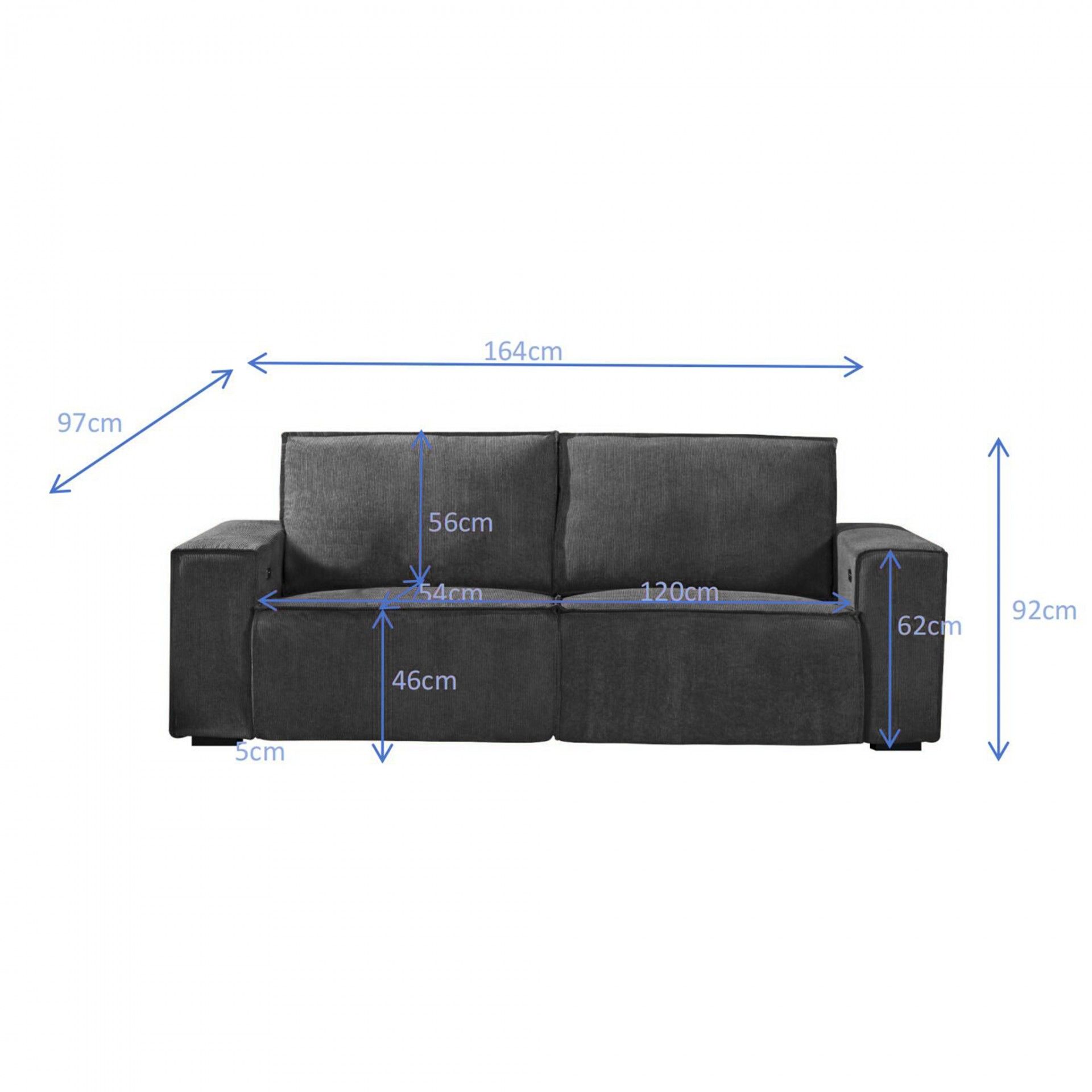 Sofá 2 Lugares Fortine