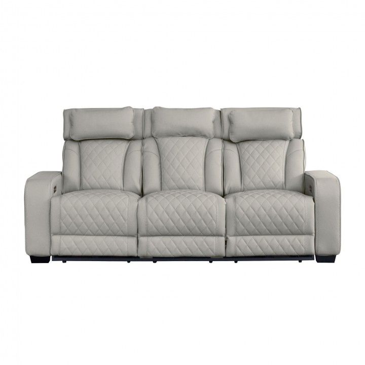 Sofá 3 Lugares Utah com 2 Relax Elétricos Sofá 3 Lugares Utah com 2 Relax Elétricos