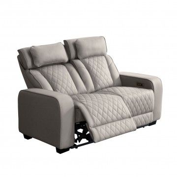 Sofá 3 Lugares Utah com 2 Relax Elétricos Sofá 3 Lugares Utah com 2 Relax Elétricos