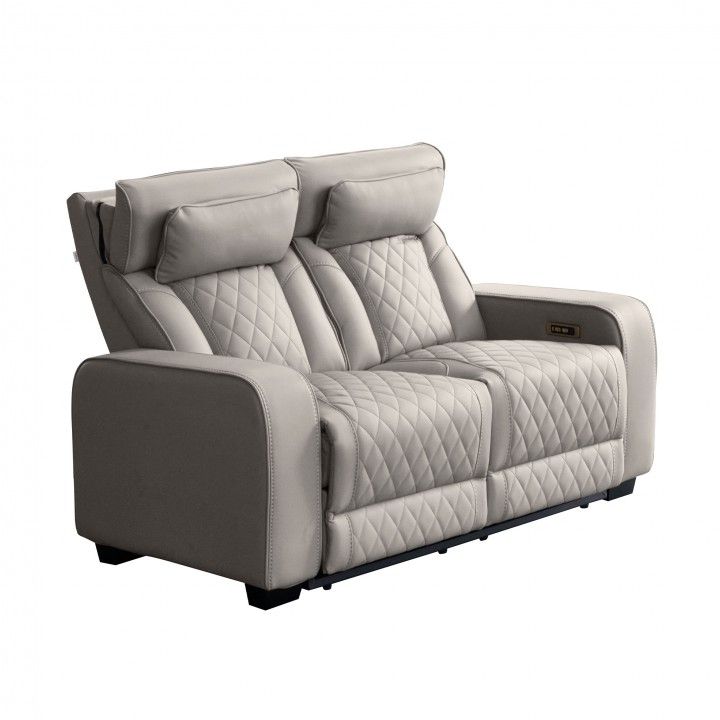 Sofá 3 Lugares Utah com 2 Relax Elétricos Sofá 3 Lugares Utah com 2 Relax Elétricos