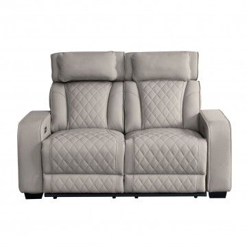 Sofá 3 Lugares Utah com 2 Relax Elétricos Sofá 3 Lugares Utah com 2 Relax Elétricos