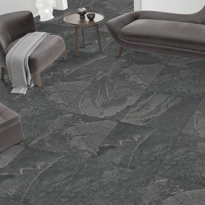 Porcelânico Retificado Biotech Urban Nero 60X60 Porcelânico Retificado Biotech Urban Nero 60X60