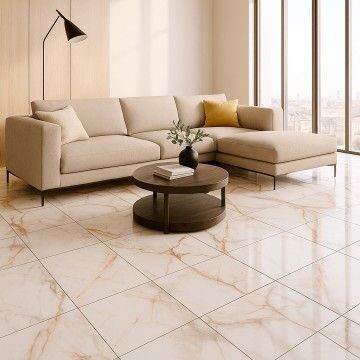 Porcelnico Retificado Calacatta Ouro Natural 60x60