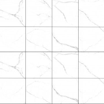 Porcelnico Retificado White Carrara Natural 60x60