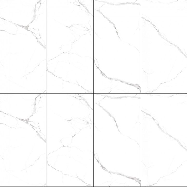 Porcelnico Retificado White Carrara Natural 60x120