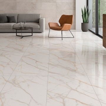 Porcelnico Retificado Calacatta Ouro Natural 30x60