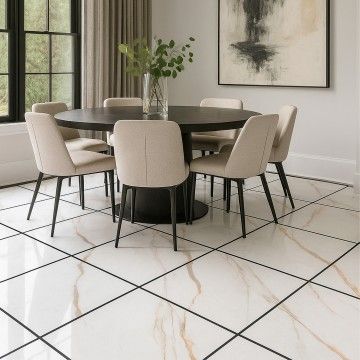 Porcelnico Retificado Regal Carrara Polido 60x60