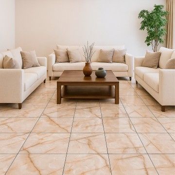 Porcelnico Retificado Onix Cast/Branco Carvin 60x60