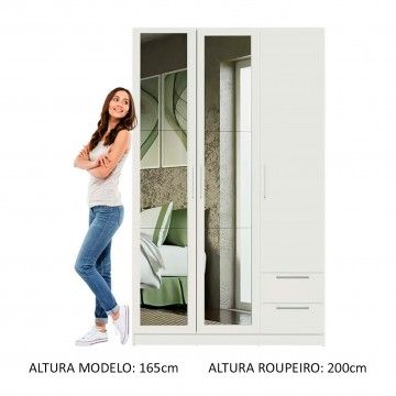 Roupeiro Nova (3 Portas) Roupeiro Nova (3 Portas)