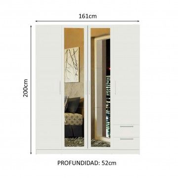 Roupeiro Nova (4 Portas) Roupeiro Nova (4 Portas)