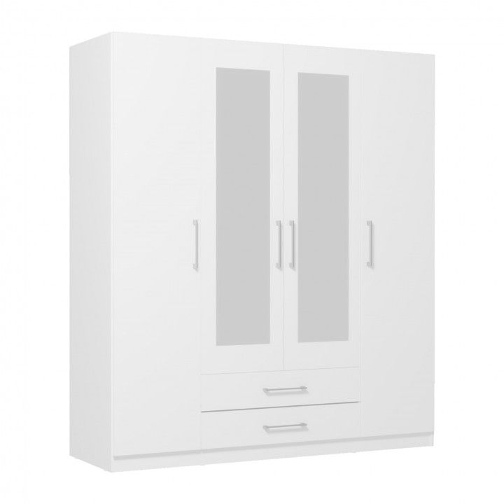 Roupeiro Eko II (4 Portas + 2 Gavetas)