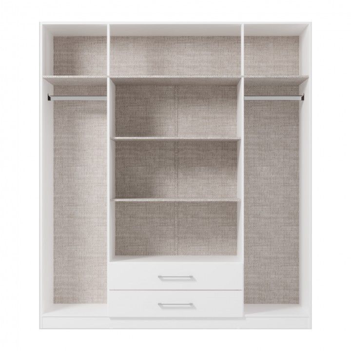 Roupeiro Eko II (4 Portas + 2 Gavetas)