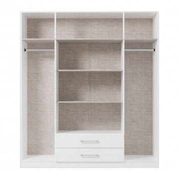 Roupeiro Eko II (4 Portas + 2 Gavetas)